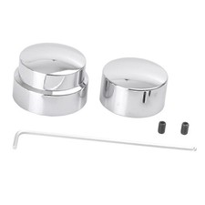 Chrome CNC Rear Axle Nut Cover