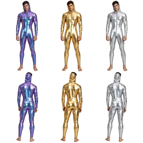 Mens metallic shiny - uk,