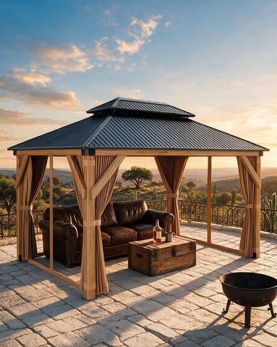12x16 hardtop gazebo - 12x16, ft