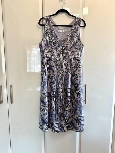 Boo radley silk - dress, l