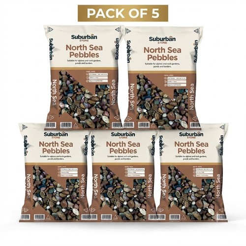 20kg north sea pebbles - x,