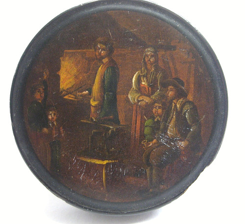 Antique georgian circular