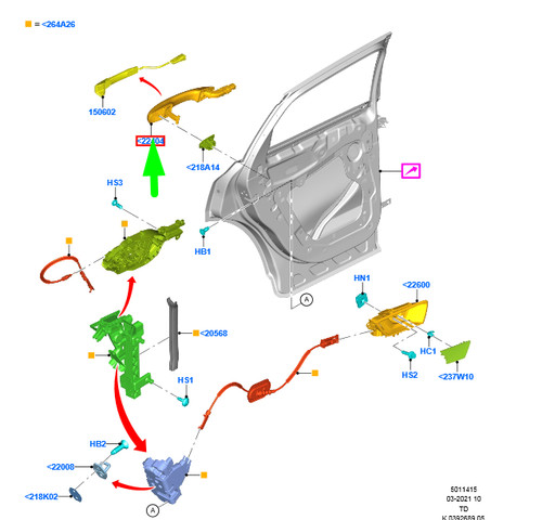 Ford kuga mk3 - ford, door