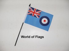 RAF SMALL FLAG 6" x 4" HAND