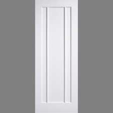 Internal Lincoln White Primed 3 Panel Solid Core Doors