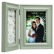 Hampton Frames Paloma Multi Aperture Shabby Rustic Distressed Wood Picture Frame