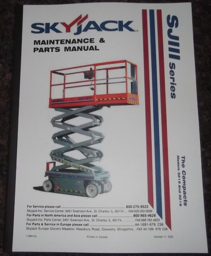 Skyjack sj111 3215 - skyjack,
