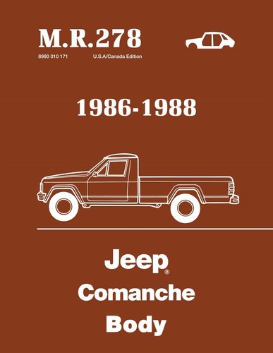 1986 1988 jeep comanche - -,