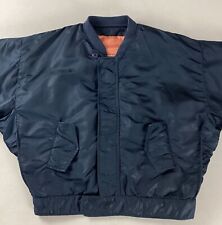 Schott Bomber Jacket Flight Jacket 86 19-MS Blue Size XL
