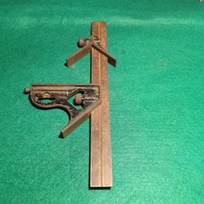 Vintage Combination Square BY MOWHAWK. MADE IN USA SHELBURNE