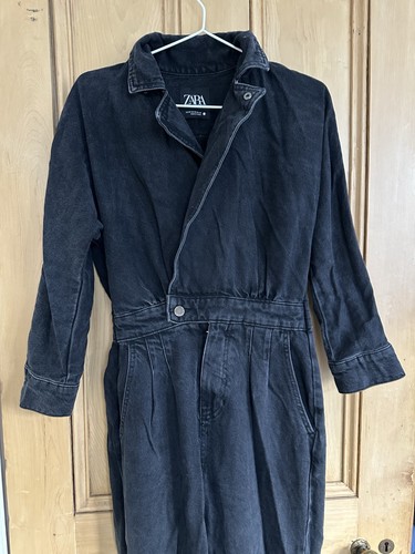 Zara women denim jumpsuit - zara, women's