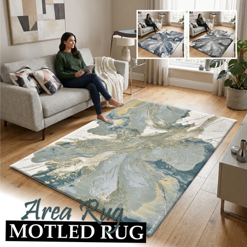 Modern large area - rugs, bedroom