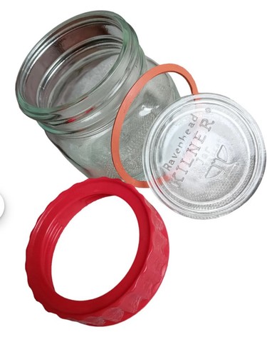 Vintage kilner jars 1970s - kilner, 1l