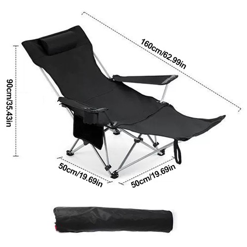 Folding camping recliner - camping,