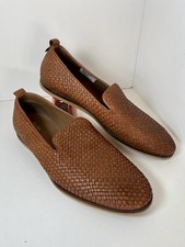 Dune Bases Brown Leather Woven