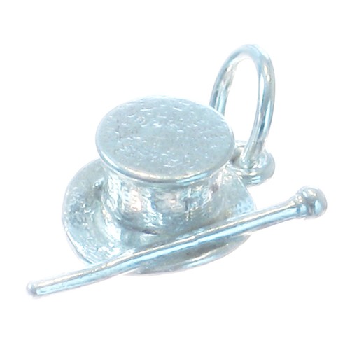 Top hat and cane - , sterling