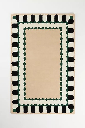 Hand tufted ryleigh wool area - wool,
