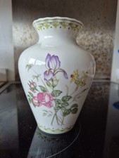 Royal Doulton Camilla Pattern Floral Decorated Vase 1990