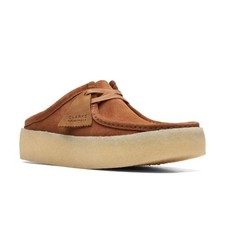 BNIB Clarks Originals Mens Wallabee Cup Lo Tan Suede  Slip On Clog Suede UK 10 G