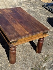Solid Wood Rustic Coffee Table