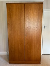 Stag Cantata Large Wardrobe Mid-Century Modern Style Solid Teak VGC