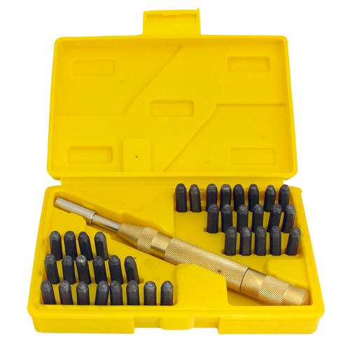 38pc letter number stamping - number,