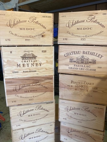 Set wooden wine - set, of