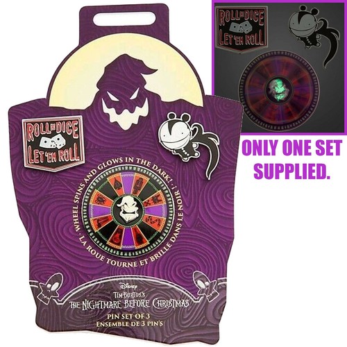 Disney pins oogie boogie - 3,