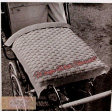 Vintage Knitting Pattern Pram