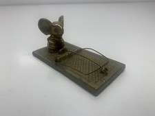Vintage Brass Mouse Trap Desk