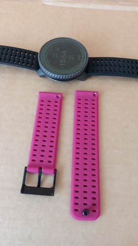 Silicone watch strap - , 22mm