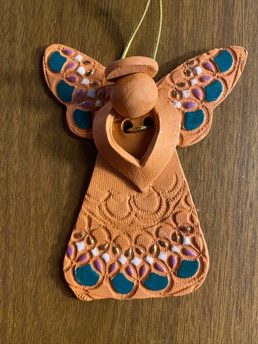 Vintage terracotta angel - vintage,