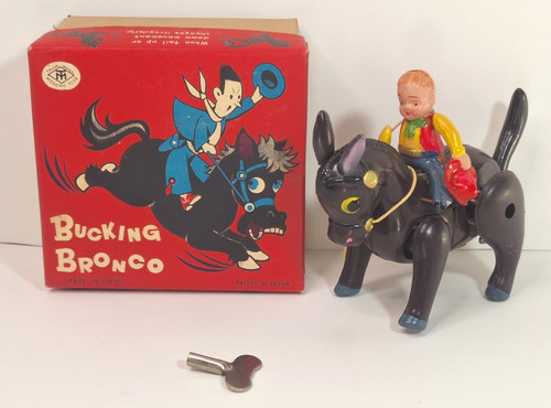 Vintage bucking bronco modern - vintage,