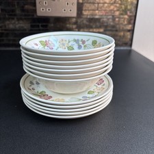 BILTONS  COUNTRY LANE CEREAL BOWLS X 6 + 5 Tea Plates