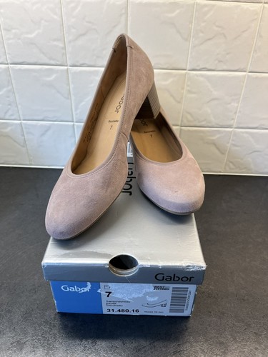 Gabor suede heeled shoes size - heeled,