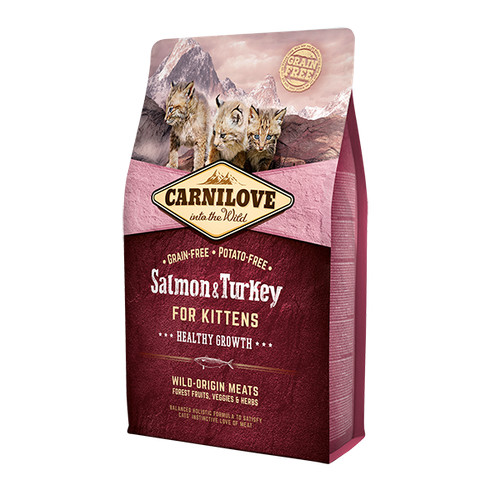 Kittens 6kg salmon turkey - -,