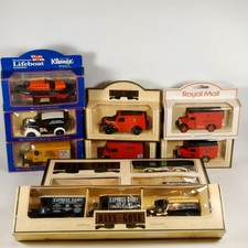 Lledo Days Gone Job Lot x10 Boxed Diecast Models Dairy Royal Mail Lifeboat