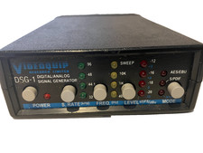 Digital Analogue Audio test tone generator DSG-1 Videoquip AES SPDIF Optical