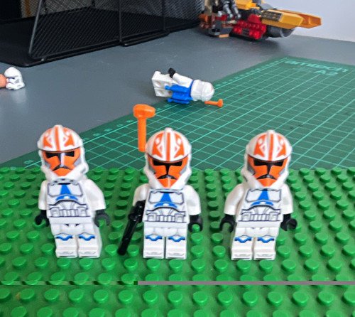 Lego star wars clone trooper - star,