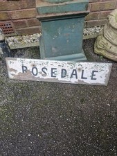 Handpainted Old Wooden Sign
