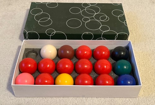 45mm snooker balls inc - 45mm, (inc