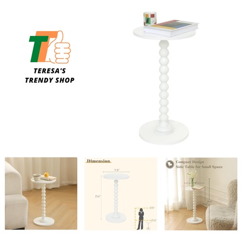 Round side table small - side,