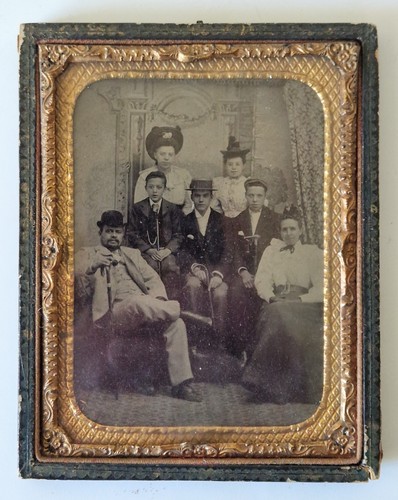 Antique 19th century ambrotype - 19th,