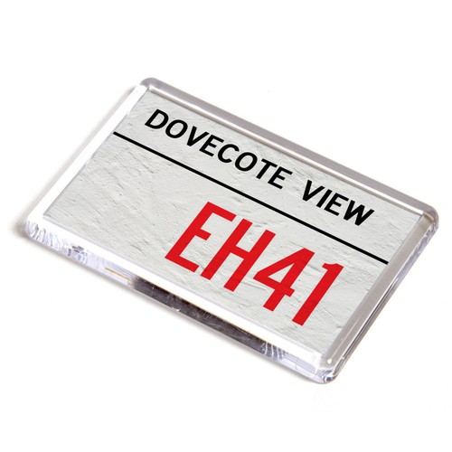 Fridge magnet dovecote view - -,