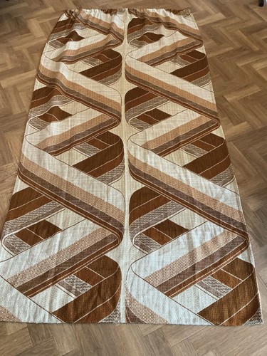 Vintage brown patterned - patterned, woven