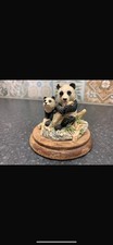 Vintage Border fine arts Panda