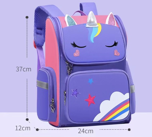 Girls backpack unicorn pink - girls,