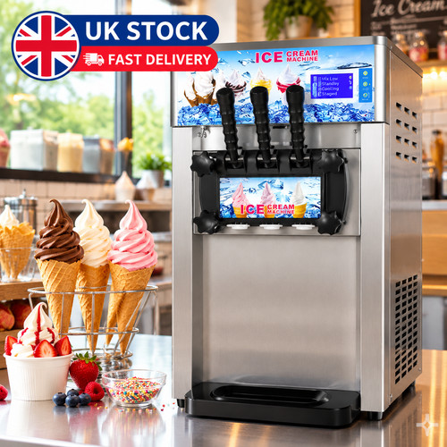 Commercial frozen yogurt cone - frozen,