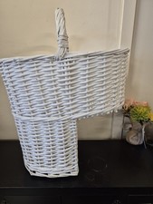 Wicker Stair Step Basket
