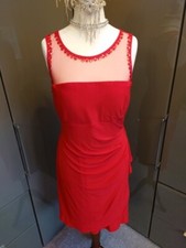 Red Cocktail Party Dress 14